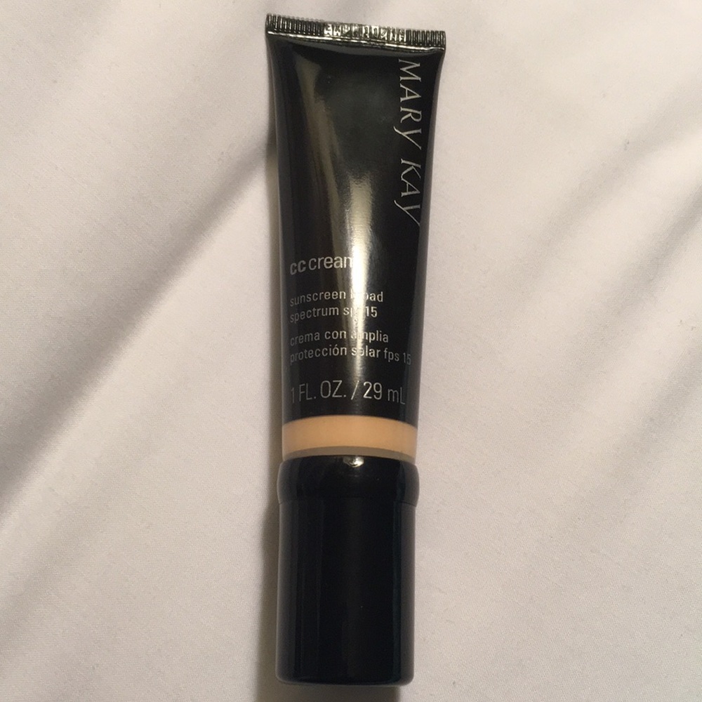 Mary Kay CC cream very light.